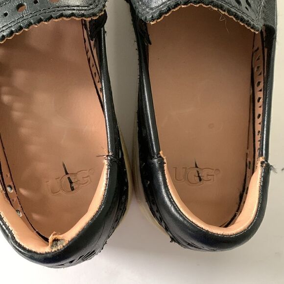 UGG black laser cut out slip on sneakers size 6.5 - Picture 8 of 8